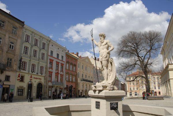 Romantic Apartment On Rynok Square With Air-Conditioning Lviv Eksteriør billede