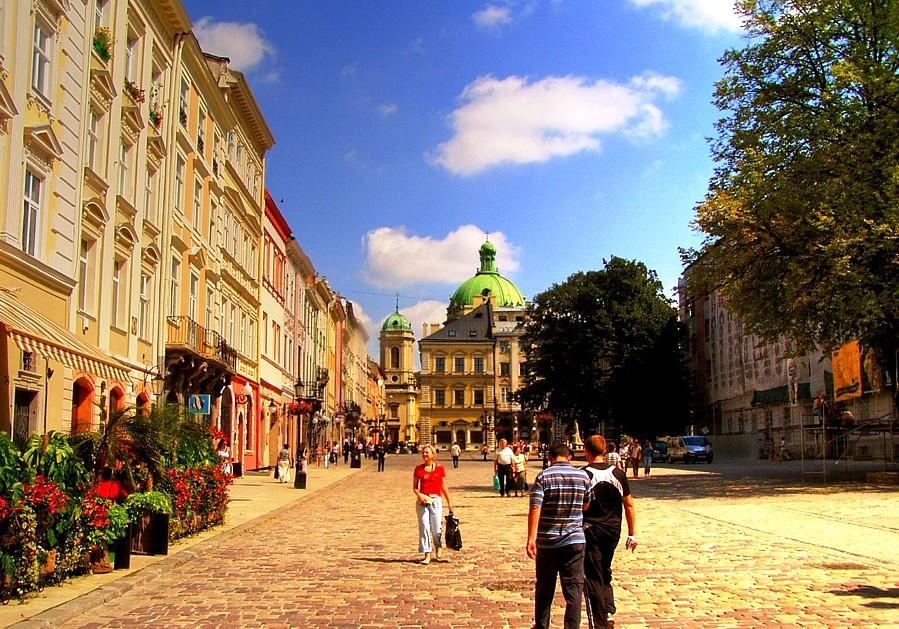 Romantic Apartment On Rynok Square With Air-Conditioning Lviv Eksteriør billede